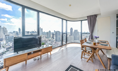 Condo en alquiler de 2 habitaciones en Bang Rak, Bangkok