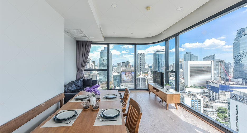 À louer 2 chambres condo à Bang Rak, Bangkok