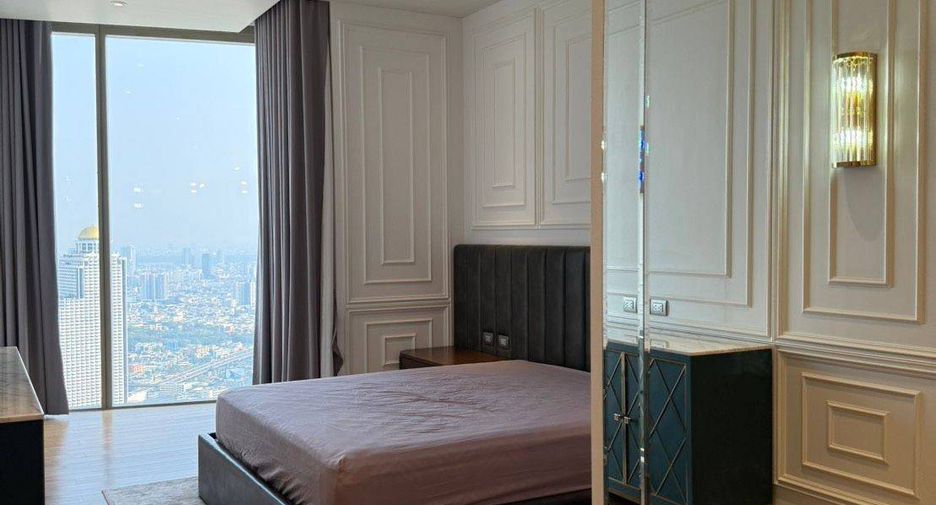Condo en alquiler de 3 habitaciones en Khlong San, Bangkok