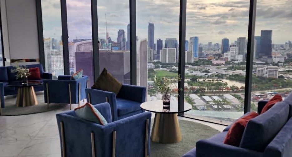 For rent 1 bed condo in Huai Khwang, Bangkok
