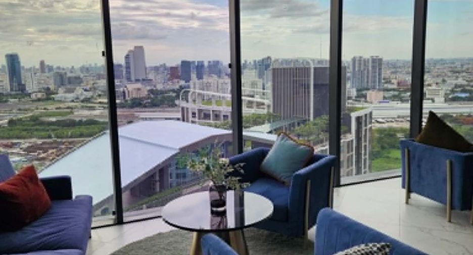 For rent 1 bed condo in Huai Khwang, Bangkok