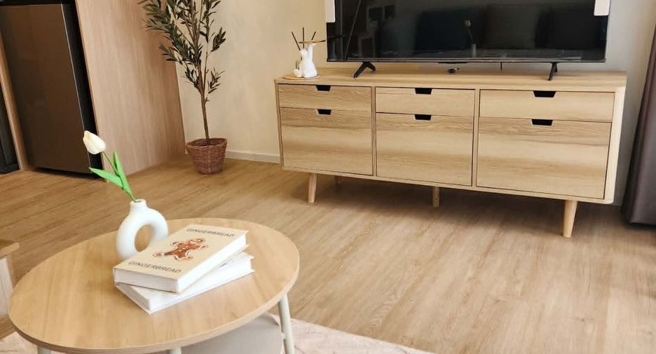 For rent 1 bed condo in Huai Khwang, Bangkok