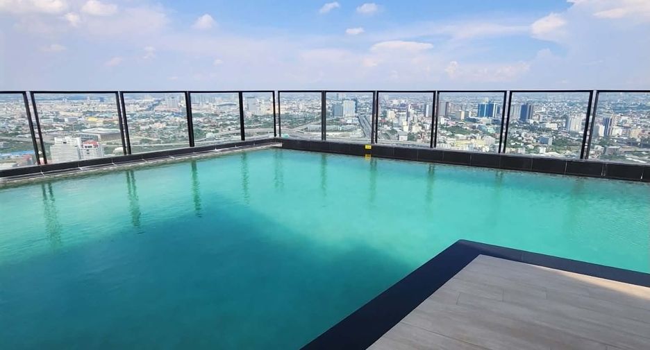 For rent 1 bed condo in Huai Khwang, Bangkok
