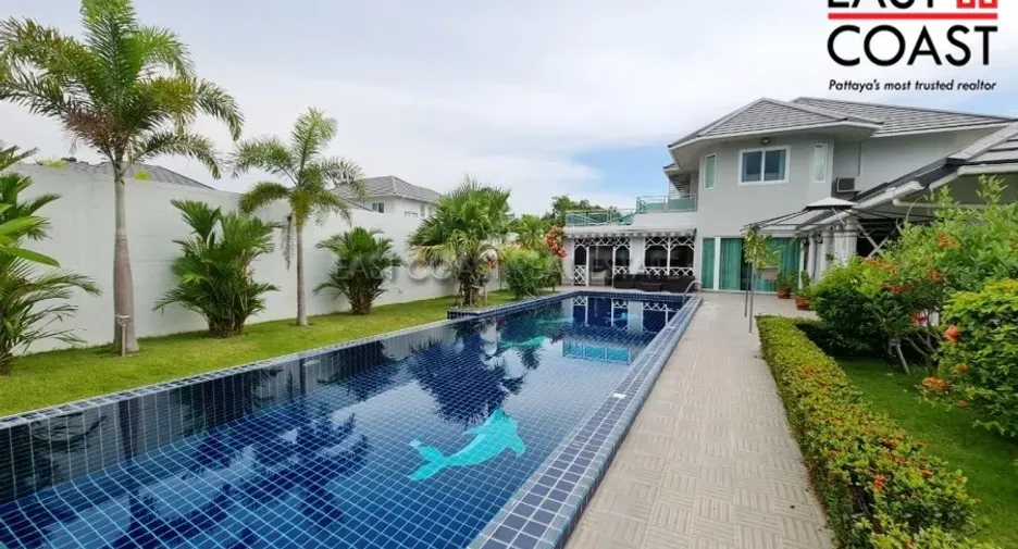 For rent and for sale 4 bedrooms house in Bang Lamung, Chonburi