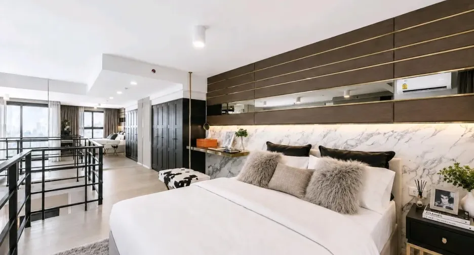 Condo en alquiler de 2 habitaciones en Bang Phlat, Bangkok