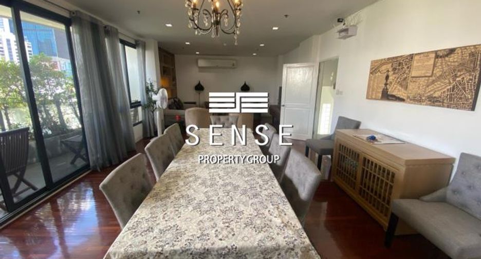 For rent 3 ベッドルーム condo in Yan Nawa, Bangkok