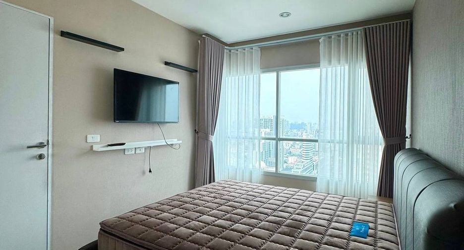 For rent 1 bed condo in Huai Khwang, Bangkok