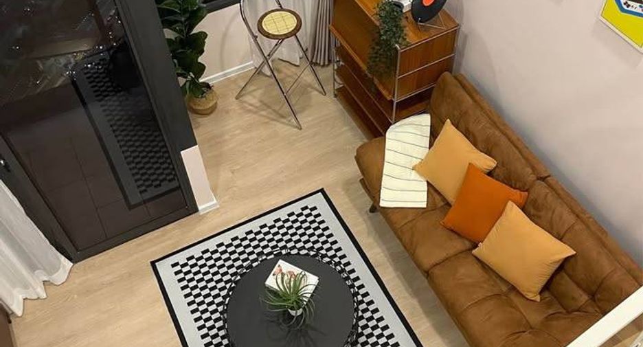 For rent 1 bed condo in Huai Khwang, Bangkok