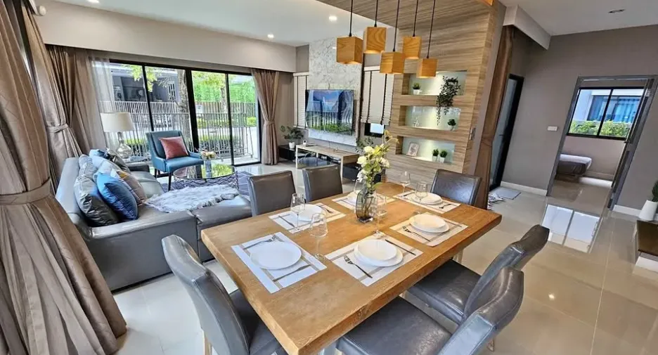 For rent 4 bedrooms house in Prawet, Bangkok