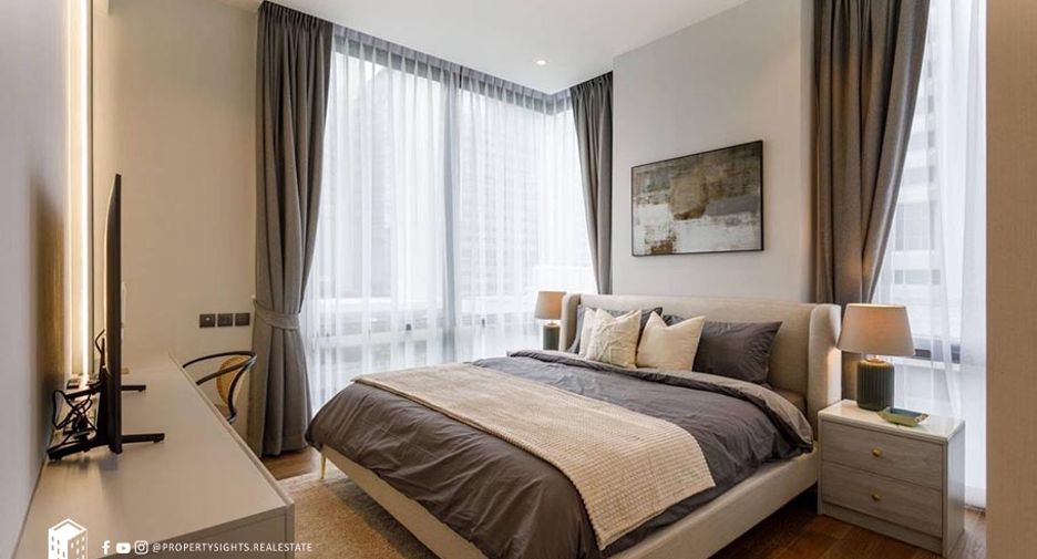 Condo en alquiler de 2 habitaciones en Pathum Wan, Bangkok