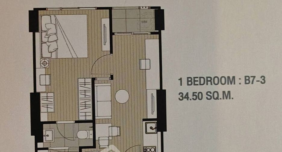 For rent 1 bed condo in Bang Rak, Bangkok