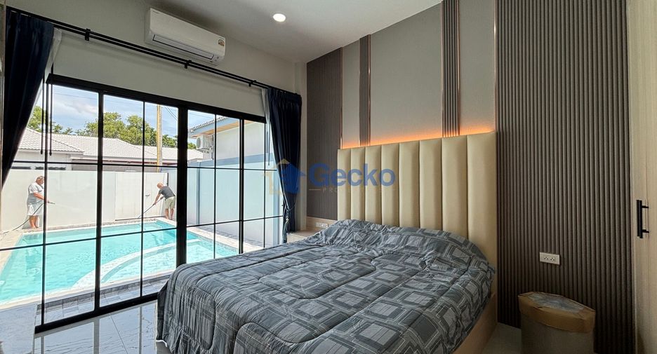 For rent 4 bedrooms house in Bang Lamung, Chonburi