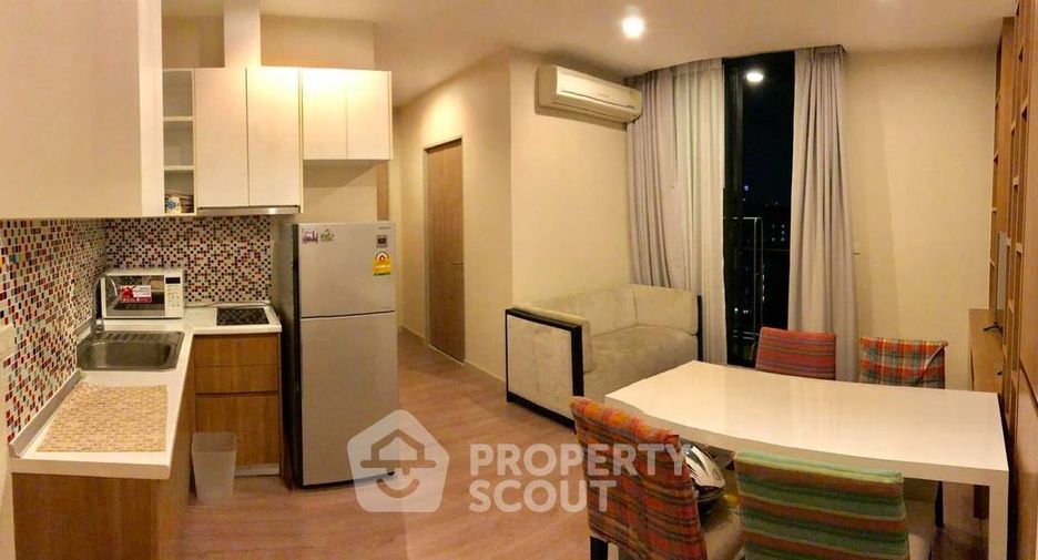 À louer 2 chambres condo à Din Daeng, Bangkok