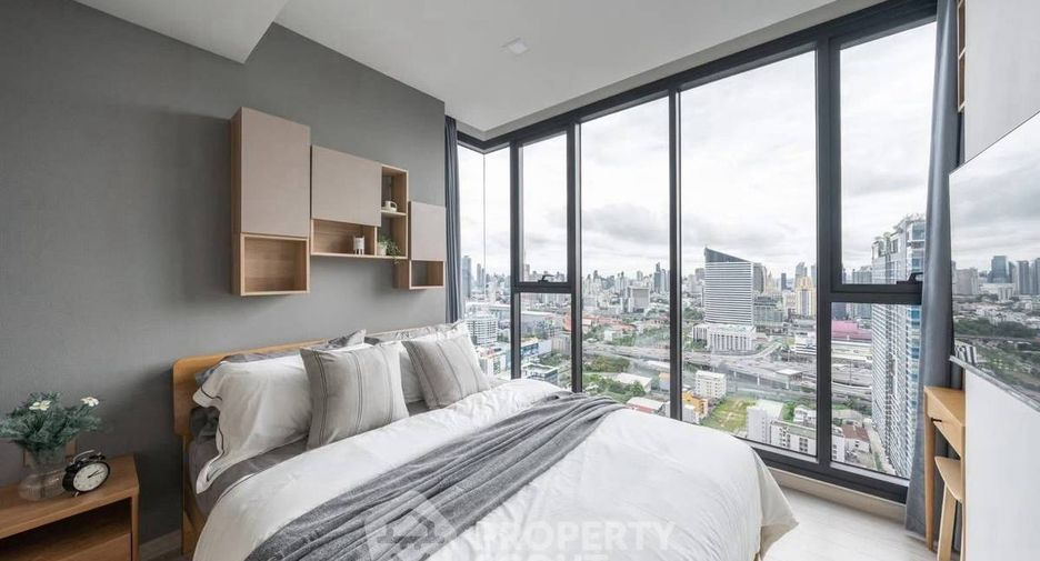 Wohnung zur Miete mit 1 Zimmer in Huai Khwang, Bangkok