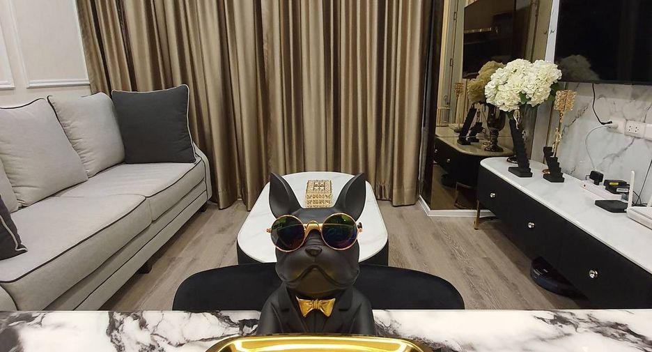 For rent and for sale 2 bedrooms condo in Bang Kapi, Bangkok