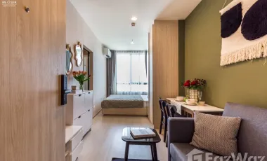 For rent studio condo in Huai Khwang, Bangkok
