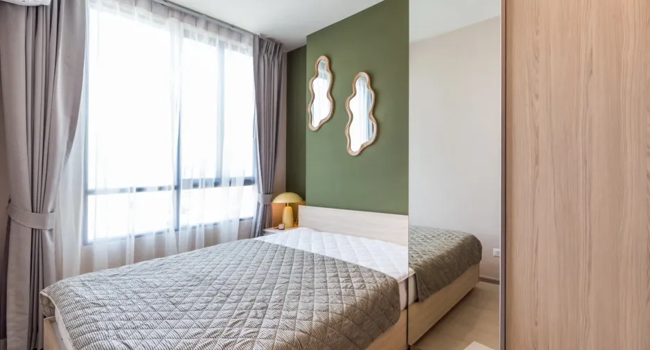 For rent studio condo in Huai Khwang, Bangkok