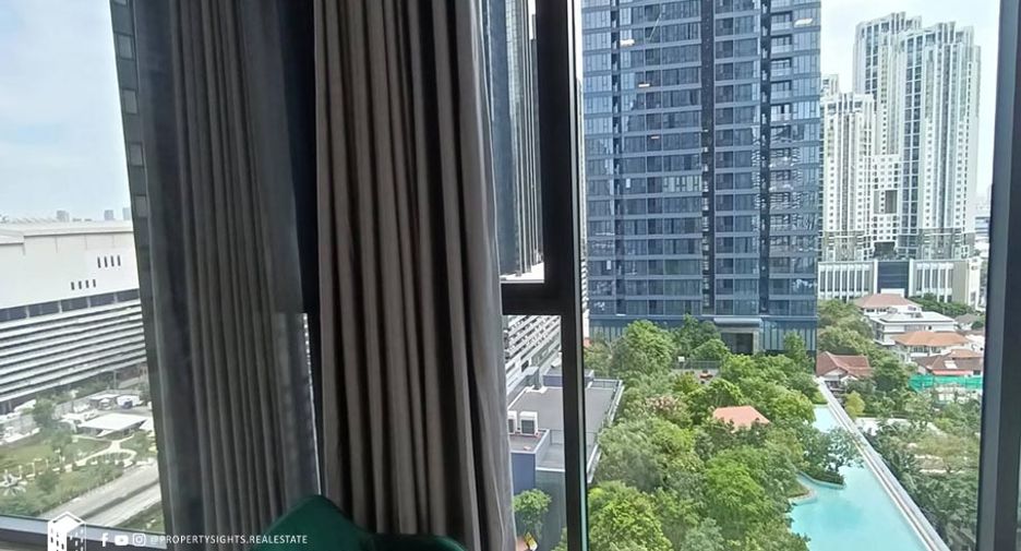 For rent 1 bed condo in Huai Khwang, Bangkok