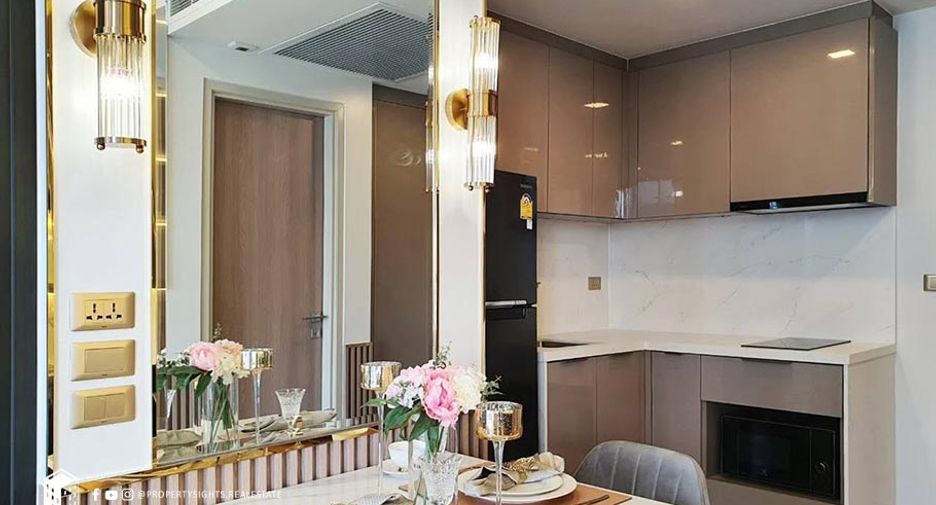 For rent 1 bed condo in Huai Khwang, Bangkok