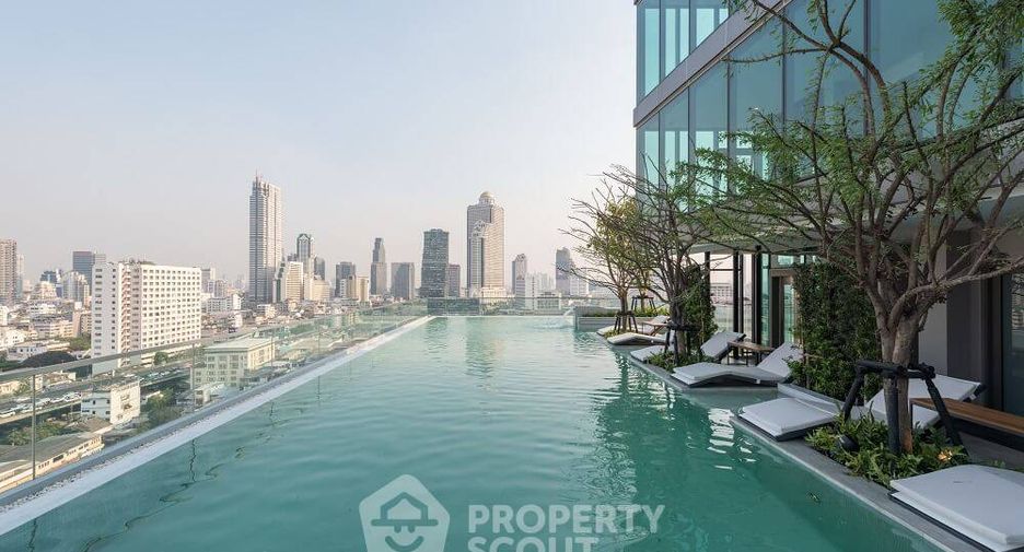 Wohnung zur Miete mit 1 Zimmer in Bang Rak, Bangkok