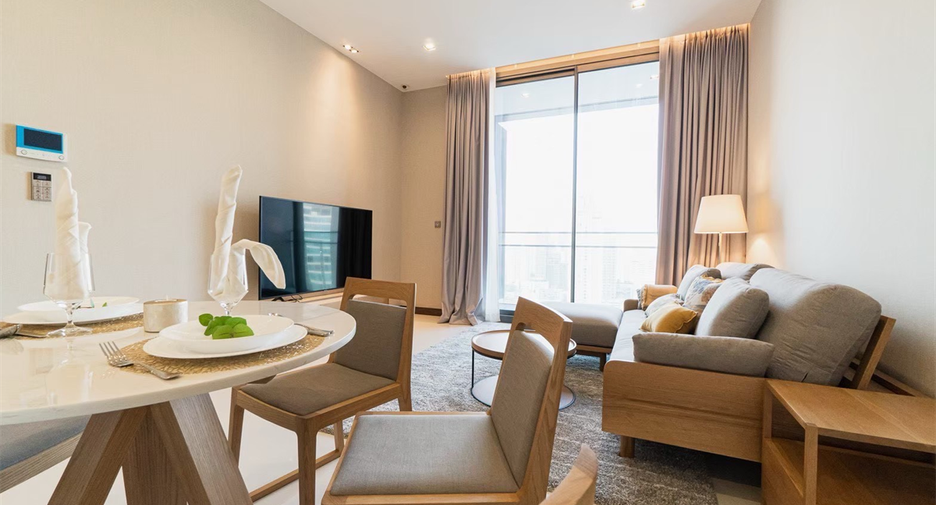 For rent 2 bedrooms condo in Khlong Toei, Bangkok