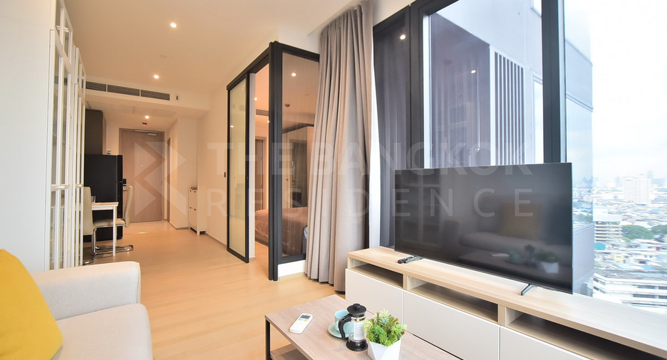 For rent 1 bed condo in Huai Khwang, Bangkok