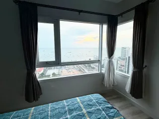 For rent 2 bedrooms condo in Bang Lamung, Chonburi