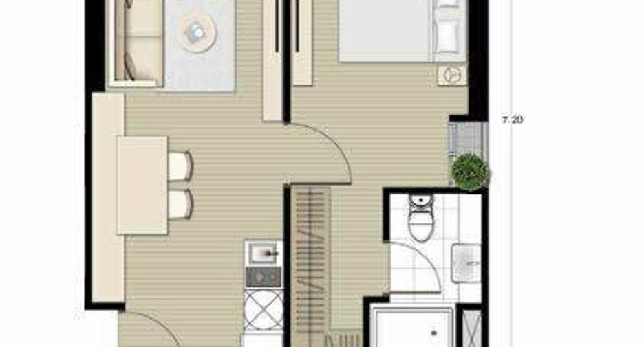 For sale 1 bed condo in Watthana, Bangkok