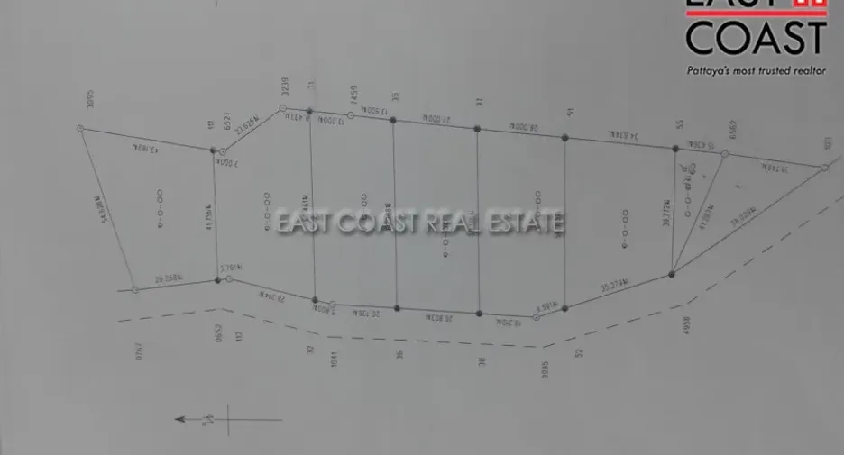 For sale land in Huay Yai, Pattaya