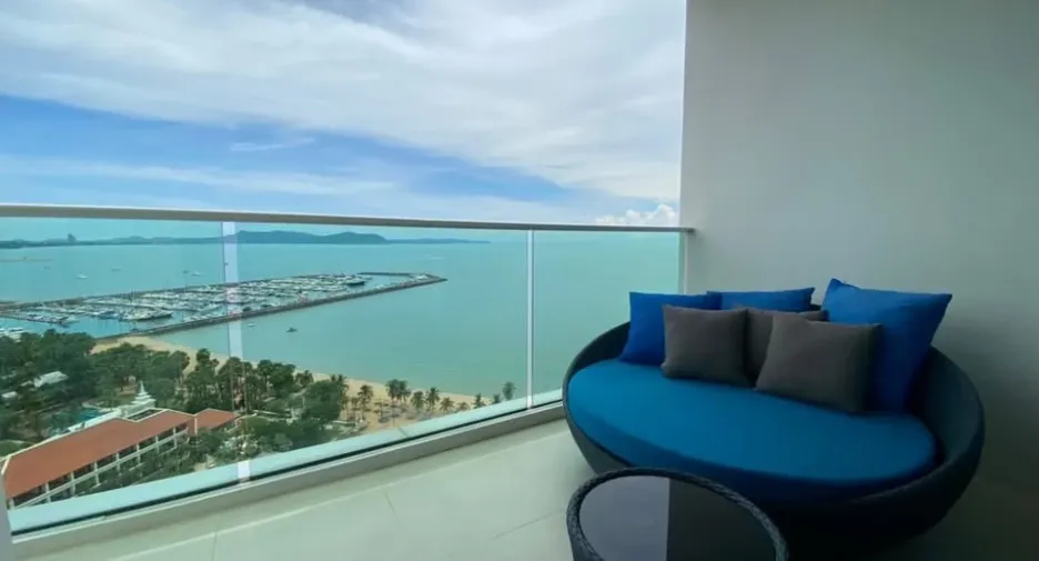 For rent 2 ベッドルーム condo in Na Jomtien, Pattaya