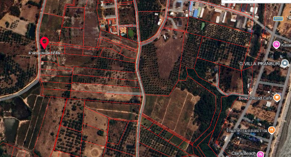 Terreno en venta en Sam Roi Yot, Prachuap Khiri Khan