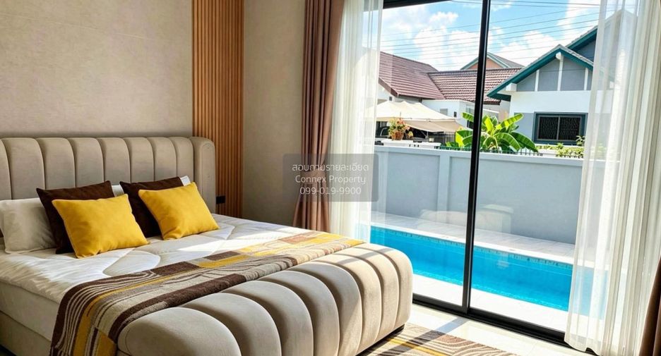 For rent 4 bedrooms house in Bang Lamung, Chonburi