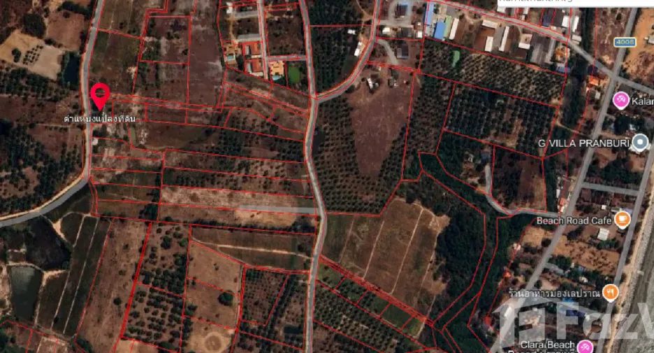 À vendre terrain à Sam Roi Yot, Prachuap Khiri Khan