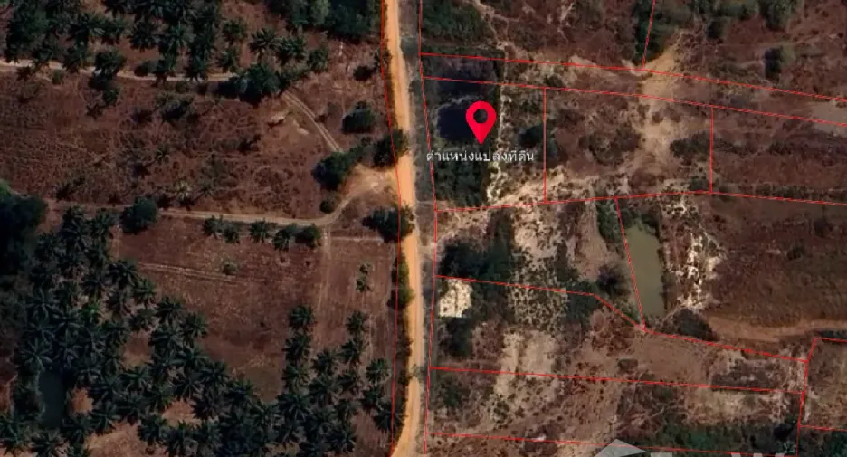 À vendre terrain à Sam Roi Yot, Prachuap Khiri Khan