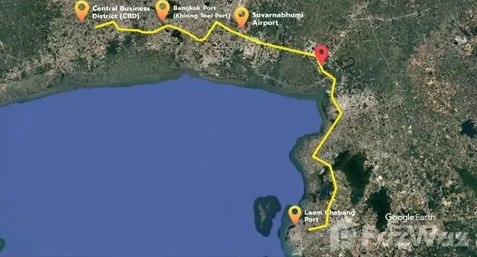 For sale land in Bang Pakong, Chachoengsao