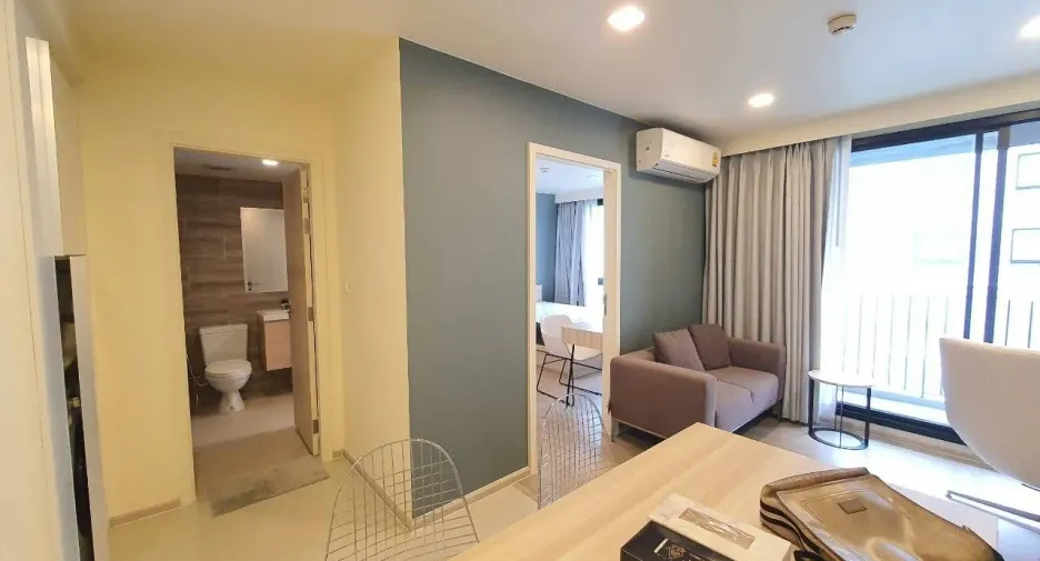 Wohnung zur Miete mit 2 Zimmer in Huai Khwang, Bangkok