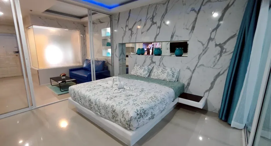 Wohnung zur Miete mit Studio in Bang Lamung, Chonburi
