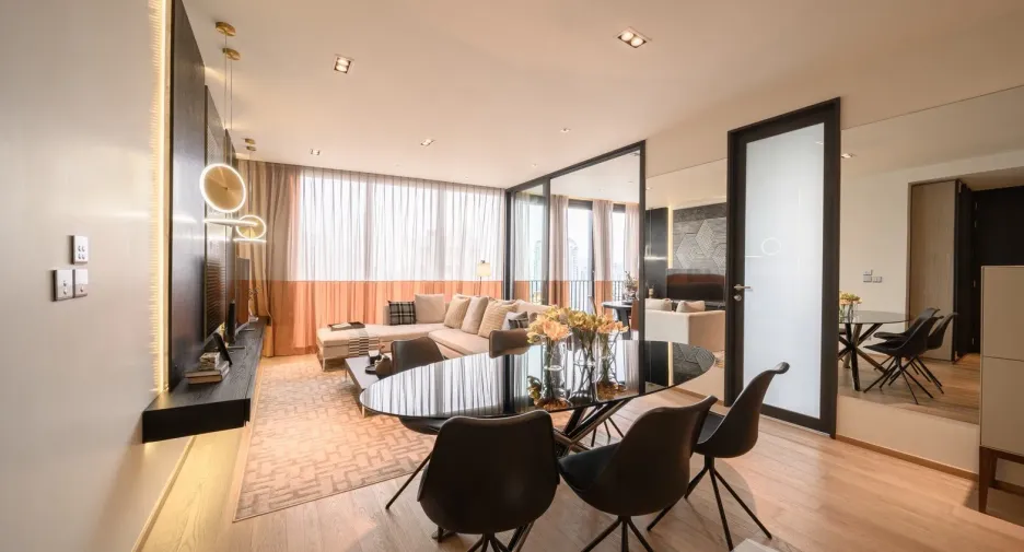 Wohnung zur Miete mit 2 Zimmer in Khlong Toei, Bangkok