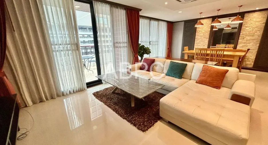 À louer 2 chambres condo à Bang Lamung, Chonburi