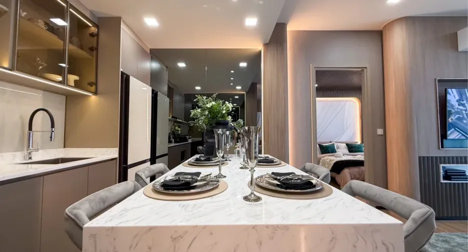 À vendre 2 chambres condo à Jomtien, Pattaya