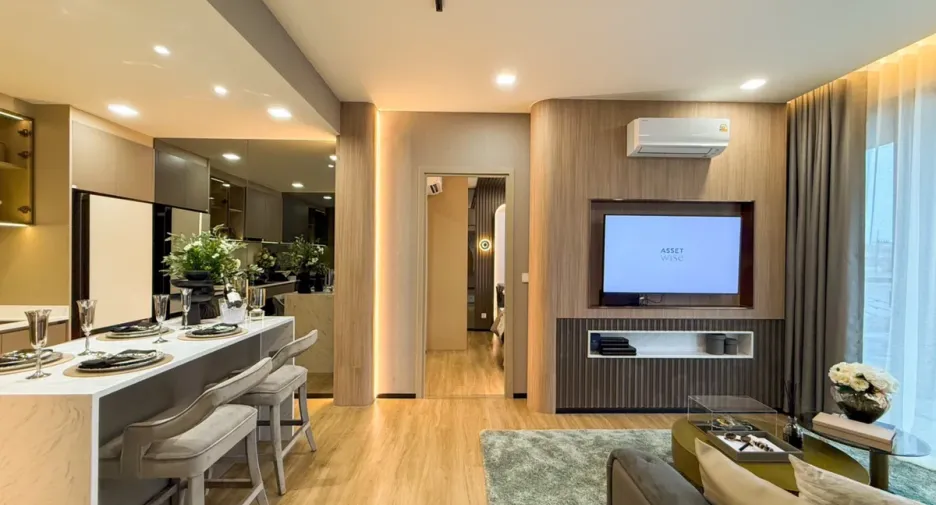 À vendre 2 chambres condo à Jomtien, Pattaya