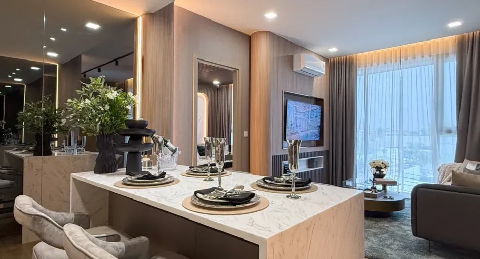 À vendre 2 chambres condo à Jomtien, Pattaya