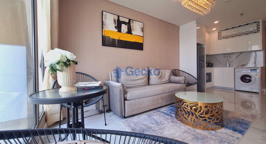 À louer 2 chambres condo à Jomtien, Pattaya