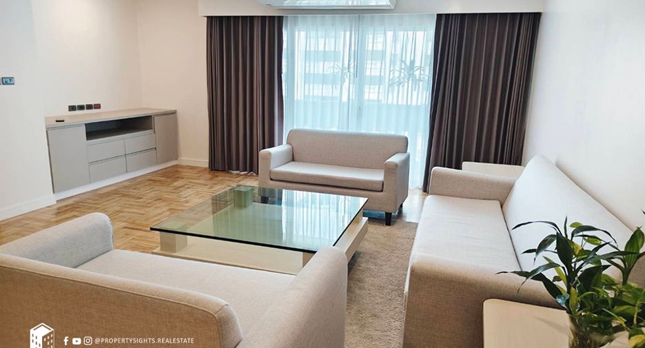 À louer 3 chambres condo à Khlong Toei, Bangkok