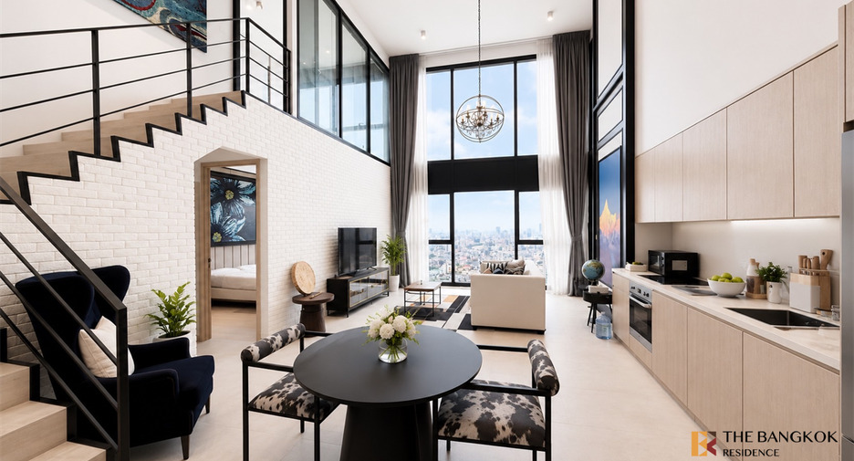 For sale 2 bedrooms condo in Sathon, Bangkok