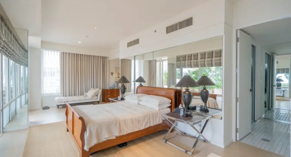 Wohnung zur Miete mit 3 Zimmer in Pathum Wan, Bangkok