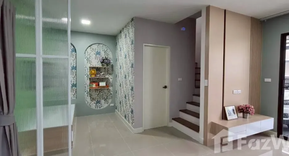 For rent 3 bedrooms townhouse in Bang Kruai, Nonthaburi