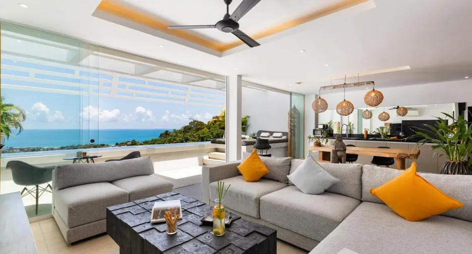 À vendre et à louer 3 chambres villa à Ko Samui, Surat Thani