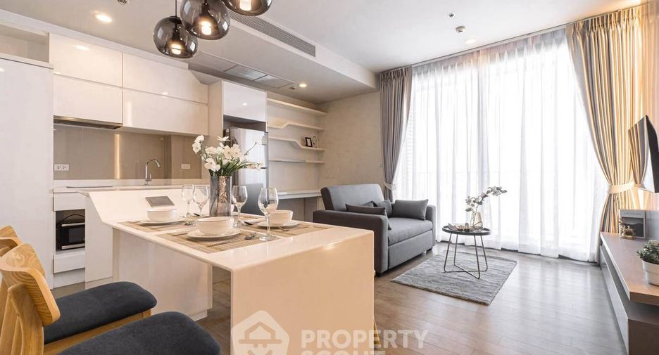 Condo en alquiler de 1 habitaciones en Pathum Wan, Bangkok