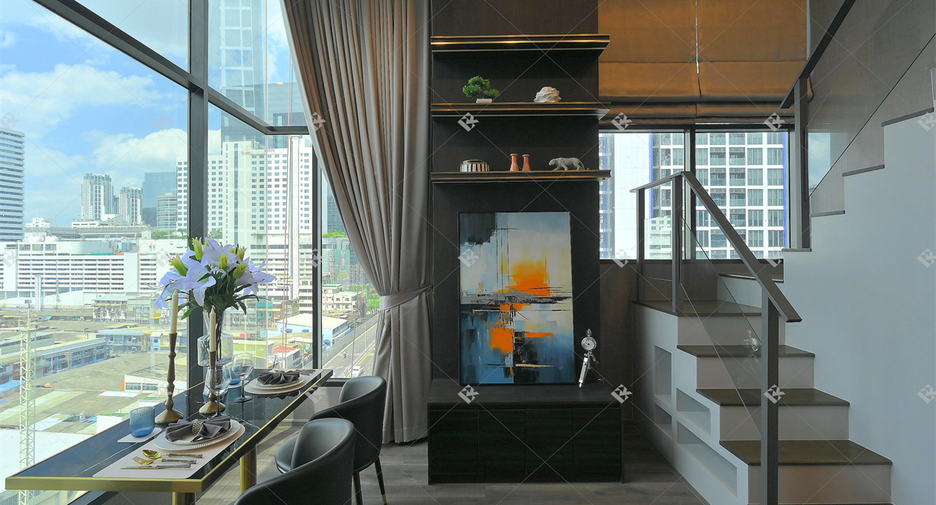 Condo en venta de 1 habitaciones en Ratchathewi, Bangkok